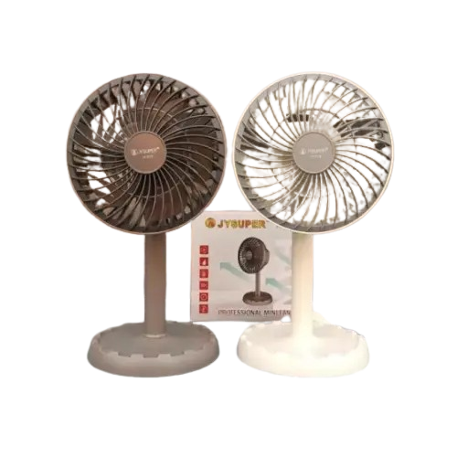 Jy Super JY-2570 Professional 6 Battery Rechargeable Portable Table Fan